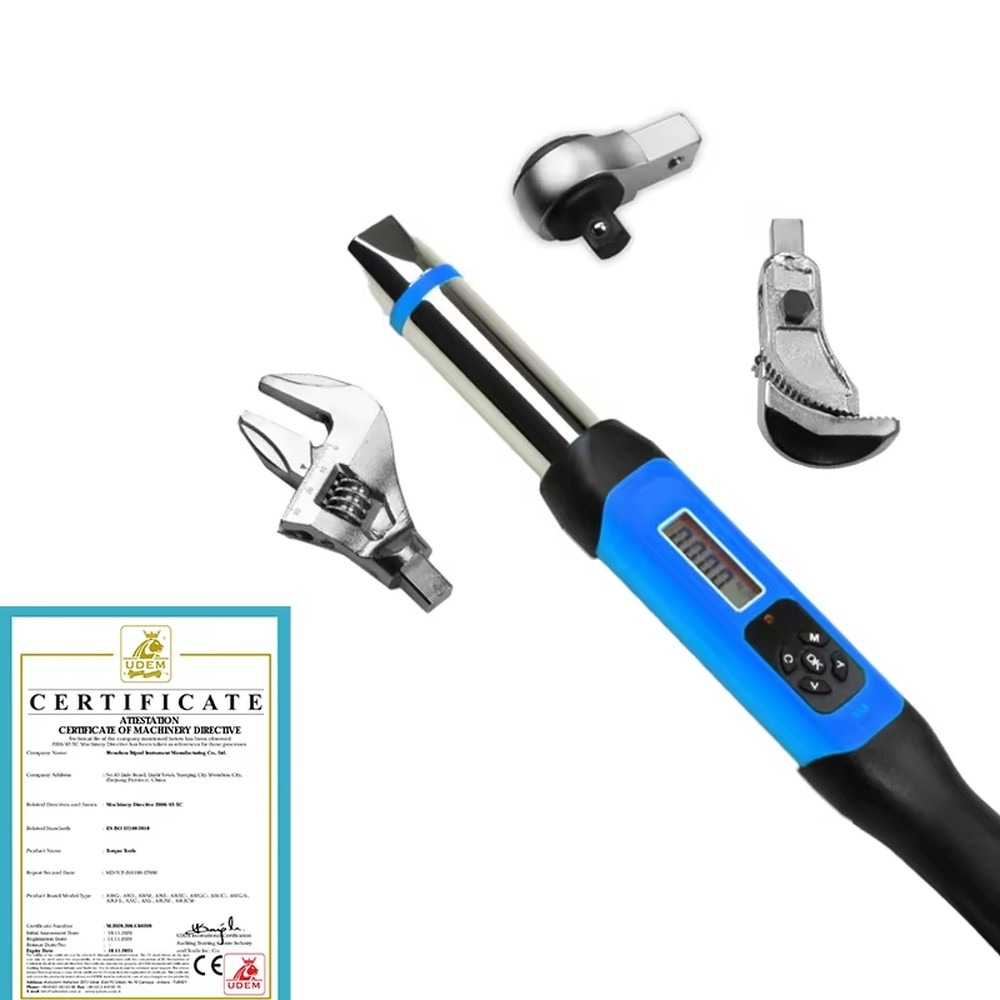 Torque Wrench - Clé dynamométrique numérique réglable 60-340N, qualité