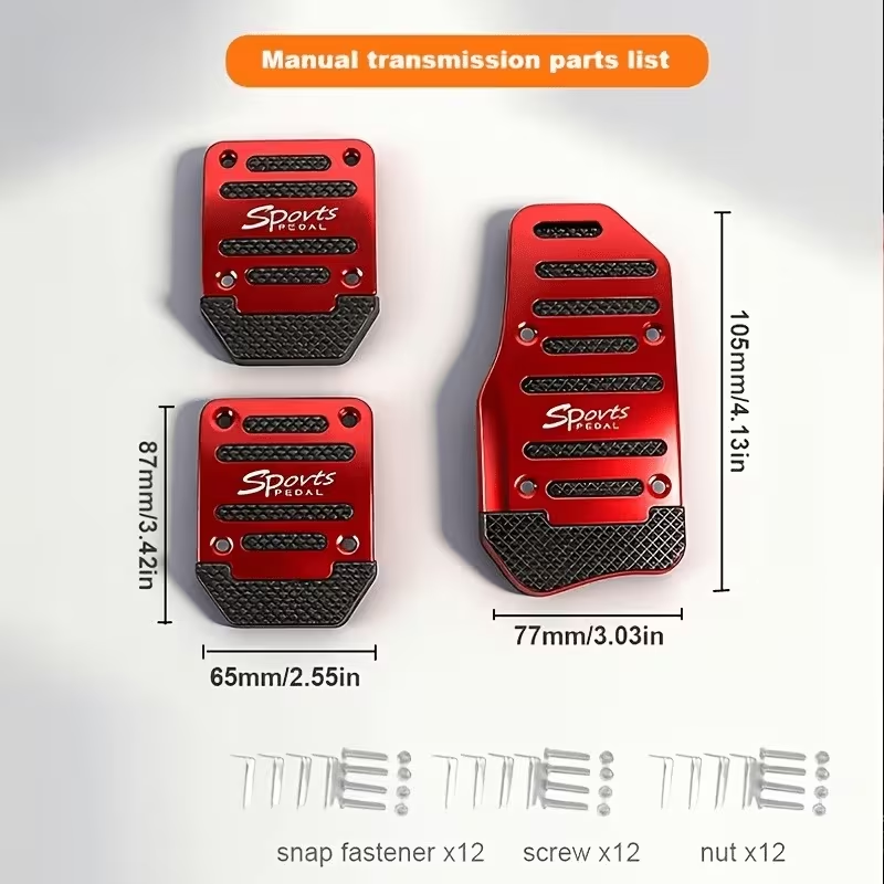 Ensemble de 2/3 couvre-pédales - Brake Pad Set avis et prix