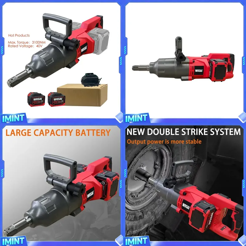 Clé à chocs sans fil 40V 3100N - Torque Wrench avis et prix